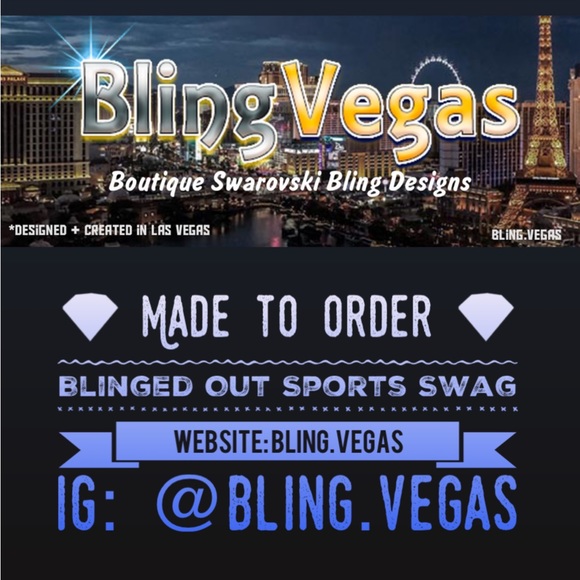 VGK Custom Swarovski Crystal SnapBack Hat - Picture 5 of 8
